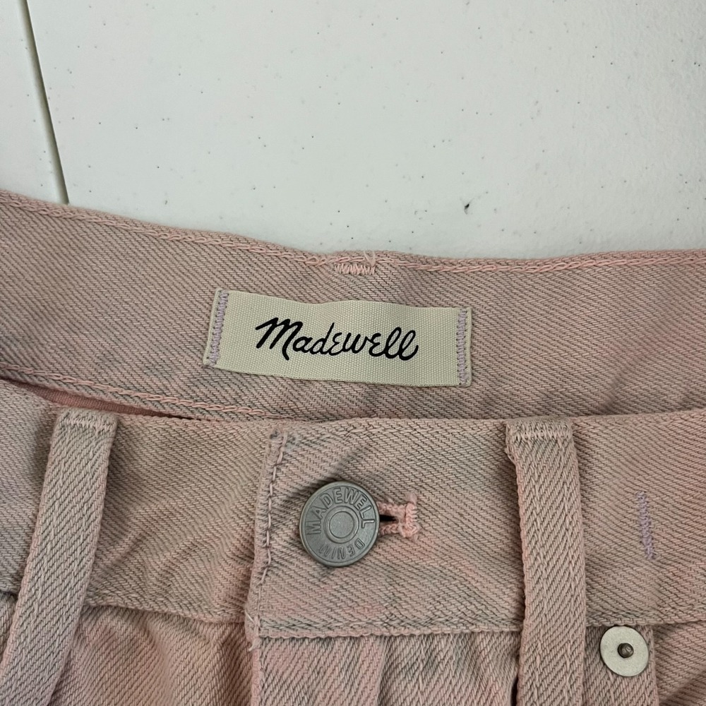 Madewell‎ Jeans Women's Size 28 Pink The Mom Jean High Rise New NWT - Picture 11 of 14